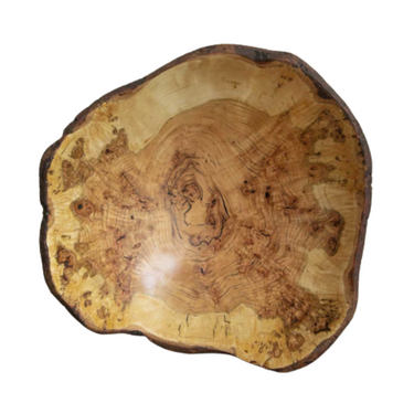 Live Edge Cherry Burl Bowl