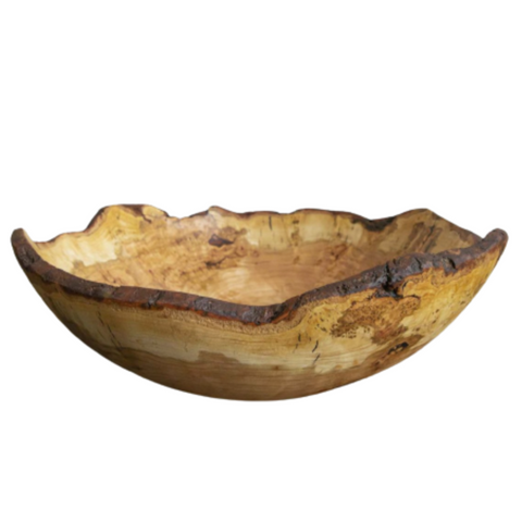 Live Edge Cherry Burl Bowl