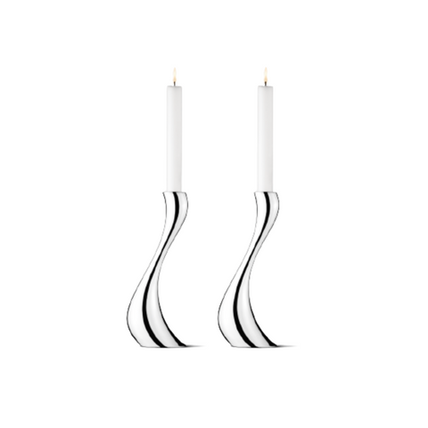 Cobra Candle Holder, Large, Set of 2