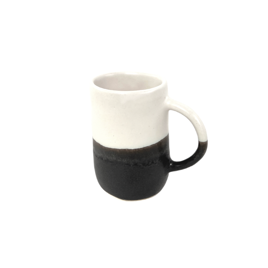 Black & White Mugs, Set of 6