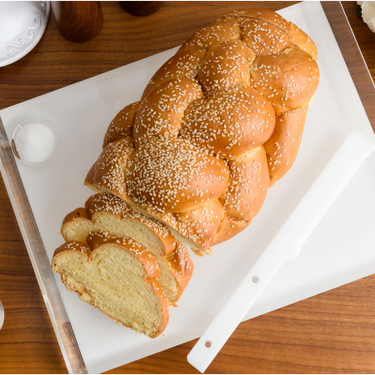 Challah Bread Board with Knife