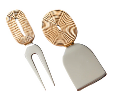 Formaggio Trance Cheese Knives, Set of 2