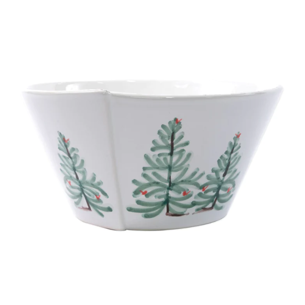 Lastra Holiday Stacking Serving Bowl, Medium