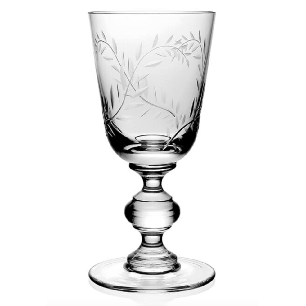 Jasmine Footed Wine Glass