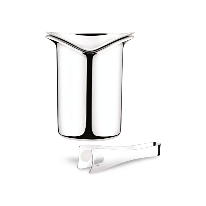 Wine & Bar Ice Bucket with Tongs