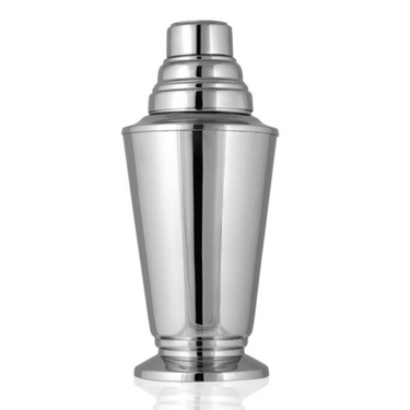 Cocktail Shaker Nickel Plate, 9-1/2"