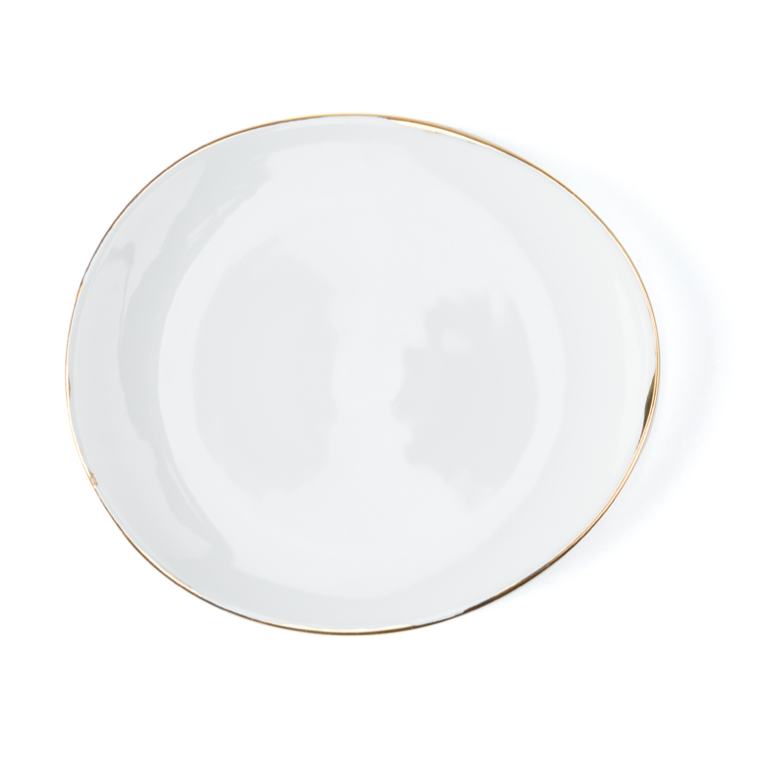 Simply Gold Dessert Plate