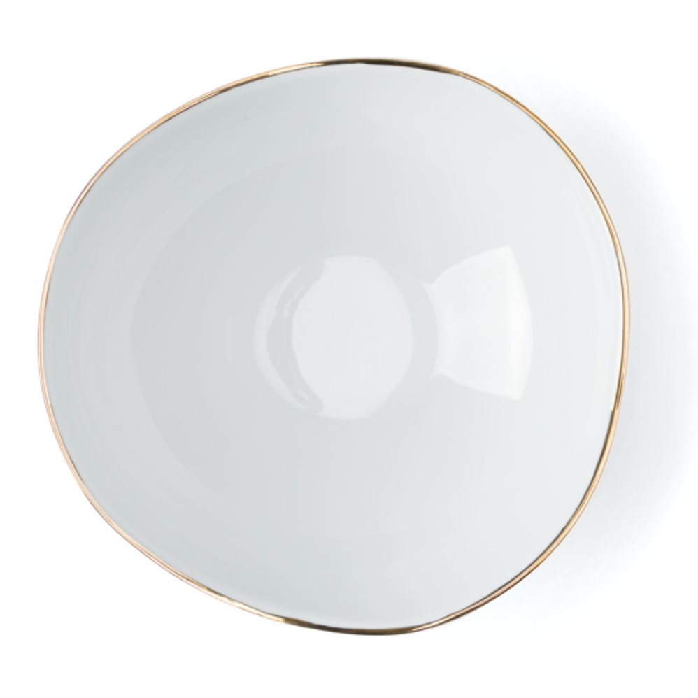Simply Gold Salad Bowl, Large