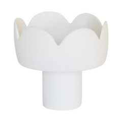 Fleur Footed Bowl, Medium