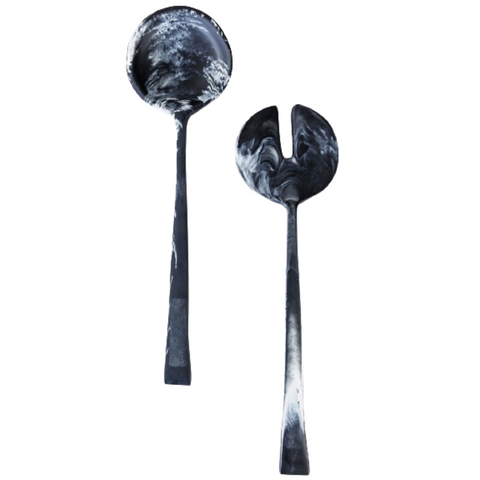 Sun + Moon Salad Servers