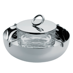 Vertigo Silver-Plated Caviar Serving Set, Small