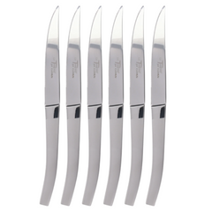 Thiers Matte Finish Steak Knives, Set of 6