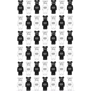 Bearbrick Kitchen Towel, Set of 2