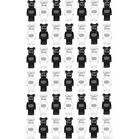 Bearbrick Kitchen Towel, Set of 2