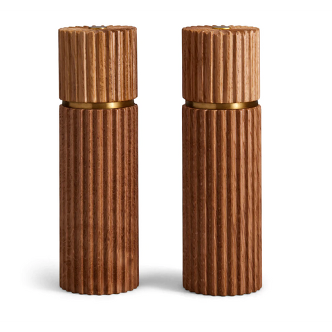 Ionic Salt & Pepper Mills, Set of 2