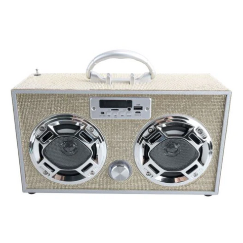 Gold Mini Boombox