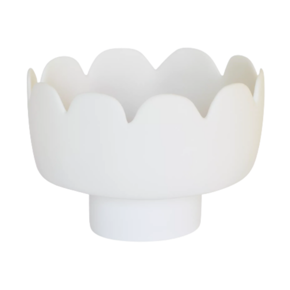 Fleur Footed Bowl, Large