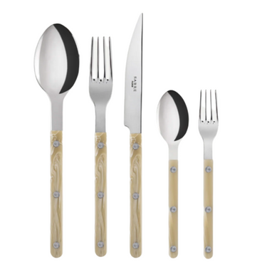 Bistrot Faux Horn Five Piece Place Setting