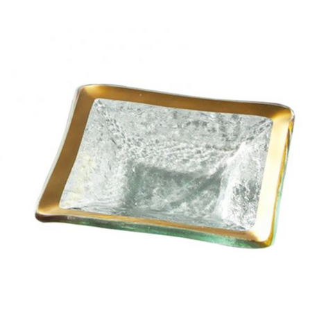 Roman Antique Small Square Dish