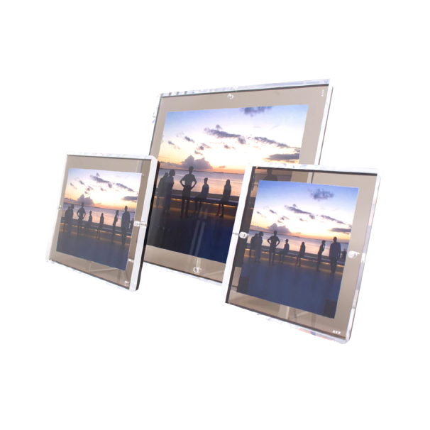 AVF Acrylic Snap Picture Frame in Clear
