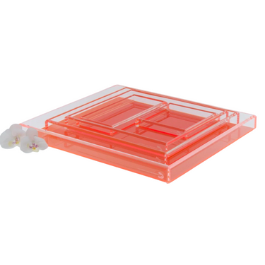 Acrylic Tray, Orange