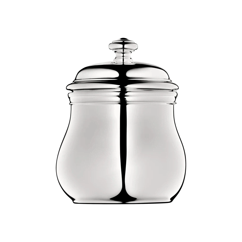 Albi Silver-Plated Sugar Bowl with Lid