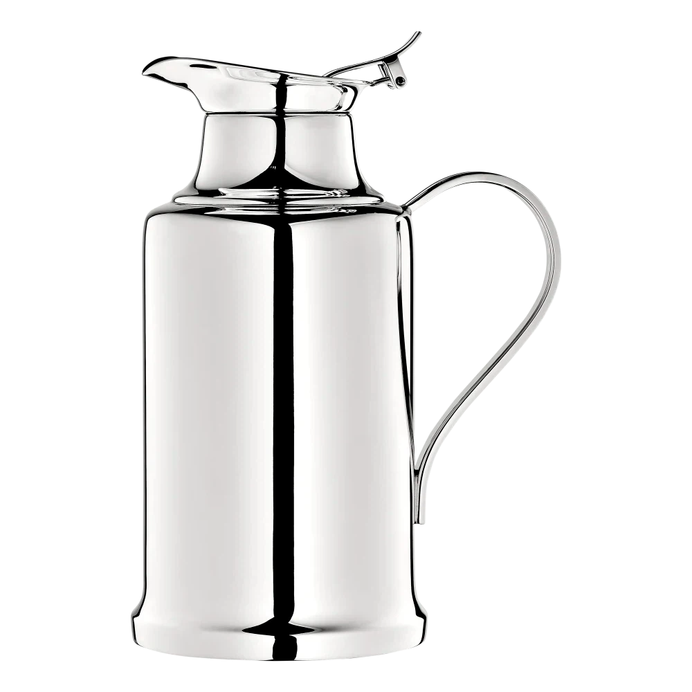 Albi Silver-Plated Thermos, Large