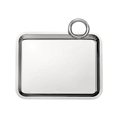 Vertigo Silver-Plated Rectangular Tray