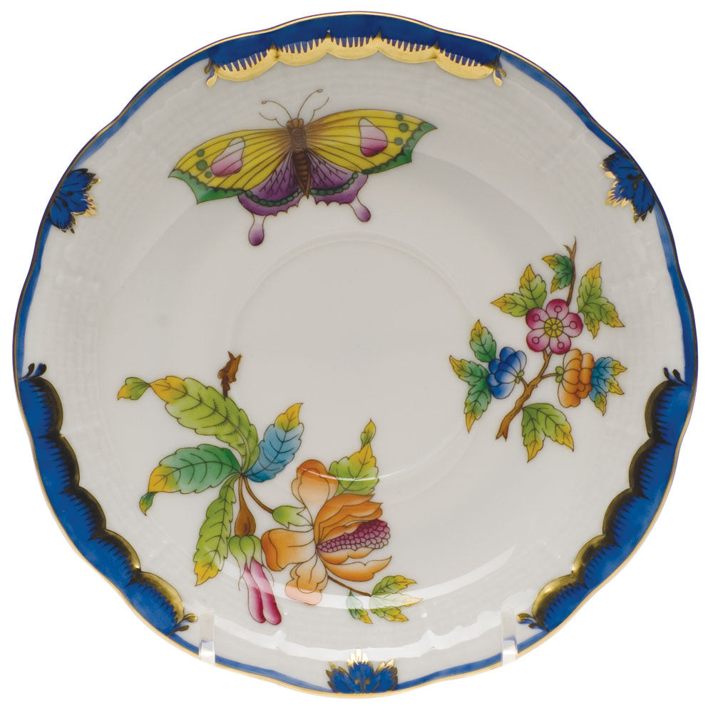 Queen Victoria Tea Saucer
