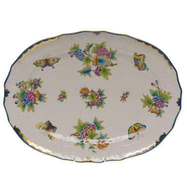 Queen Victoria Oval Platter