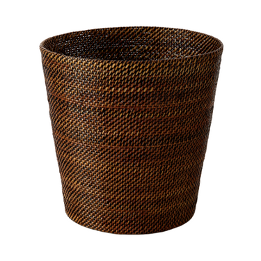 Woven Waste Basket, 11"