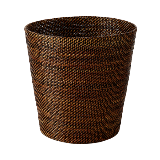 Woven Waste Basket, 11"