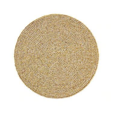 Wood Round Placemat, Set of 4
