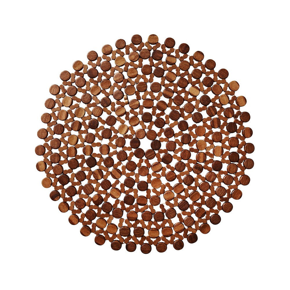 Round Bamboo Placemat, Set of 4