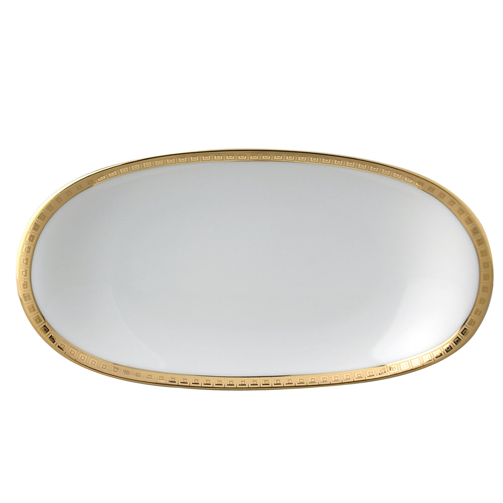 Athena Gold Relish Dish, 9 x 5"