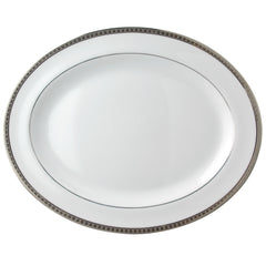 Athena Platinum Oval Platter, 13