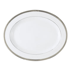Athena Platinum Oval Platter, 17