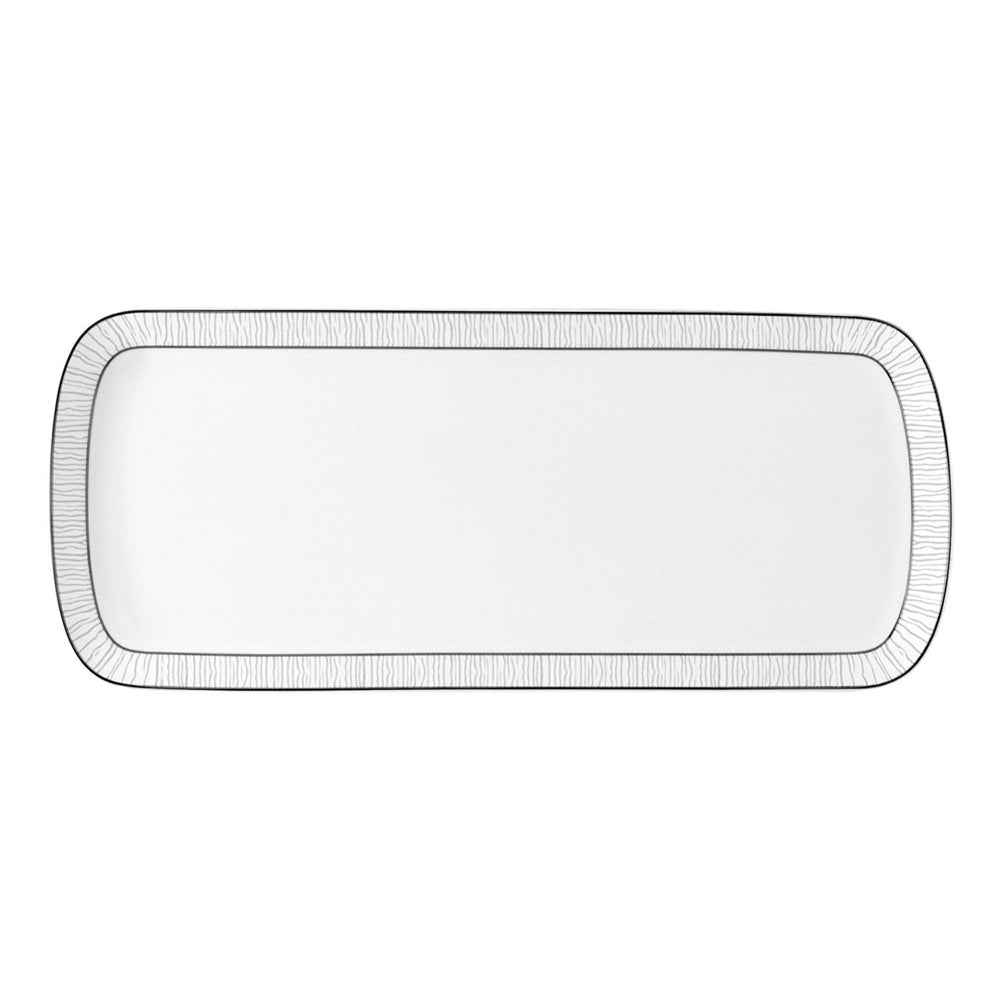 Dune Rectangular Cake Platter, 16"