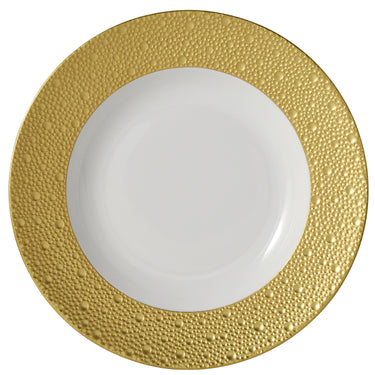 Ecume Gold Rim Soup, 9"