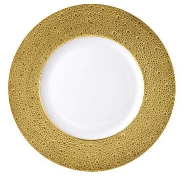 Ecume Gold Service Plate, 11.4"