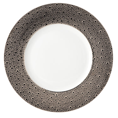 Ecume Platinum Service Plate, 12.5"