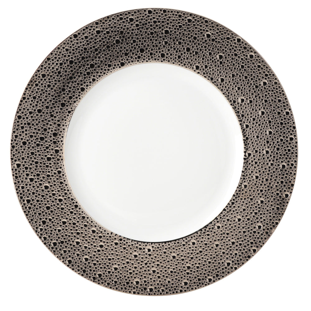 Ecume Platinum Service Plate, 12.5"
