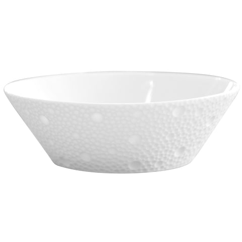 Ecume White Fruit Saucer/High Candy Dish