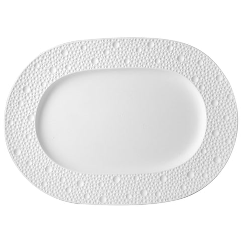 Ecume White Relish Dish, 9 x 5