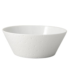 Ecume White Salad Bowl