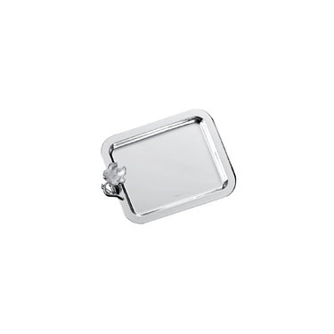 Anemone Silver-Plated Rectangular Tray