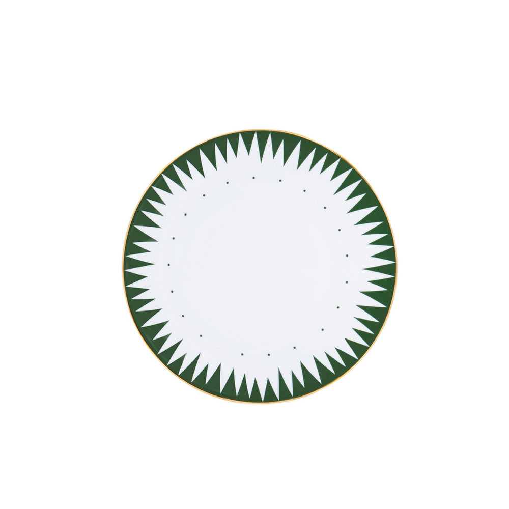 Punk Verde Dessert Plate