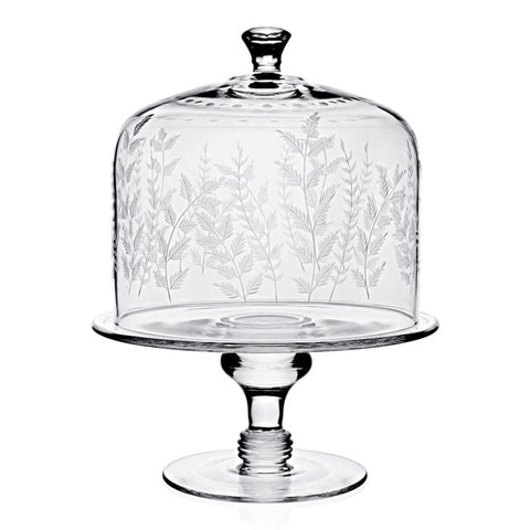 Fern Cake Dome & Stand