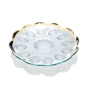 Roman Antique Deviled Egg Platter