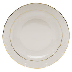 Golden Edge Dessert Plate